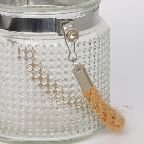 5*3.875*3.875''Glass Lantern Décor