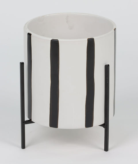 6.25"X8.375"Ceramic Pot Décor