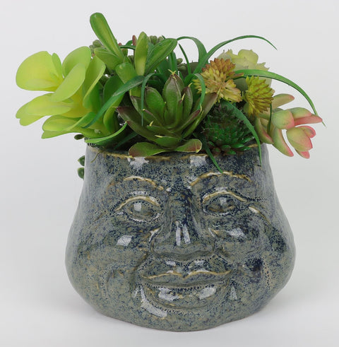 5.5*5.5*7''Greenery Succulent Arrangement Décor