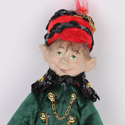 Christmas 18In Small Décor Elf - Black
