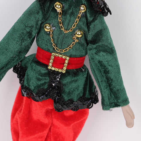 Christmas 18In Small Décor Elf - Black