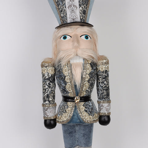 CHRISTMAS Nutcracker,Blue,28*25*102CM