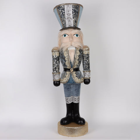 CHRISTMAS Nutcracker,Blue,28*25*102CM