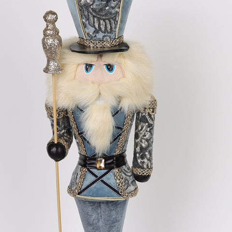 CHRISTMAS Nutcracker,Blue,17*15*61CM