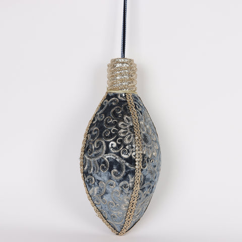 CHRISTMAS Hanging Bulb,Blue,14*14*30CM