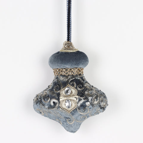 CHRISTMAS Hanging Ornament,Blue,11*7*14CM