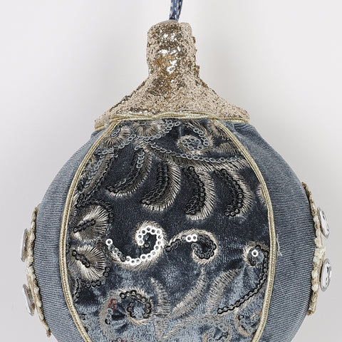 CHRISTMAS Hanging Ornament,Blue,12*12*18CM