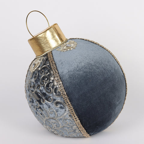 Christmas Table Top Bauble,Blue,28*28*35Cm
