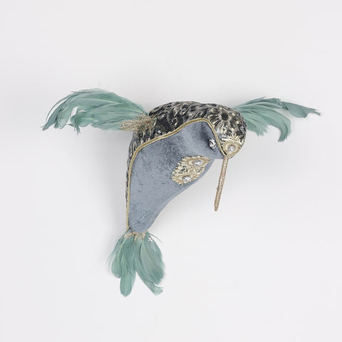 CHRISTMAS Hanging Hummingbird,Blue,40*20*35CM