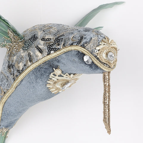CHRISTMAS Hanging Hummingbird,Blue,23*16*26CM