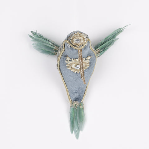 CHRISTMAS Hanging Hummingbird,Blue,23*16*26CM