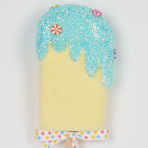 CHRISTMAS Hanging Ice Cream,Yellow,8*4*16CM