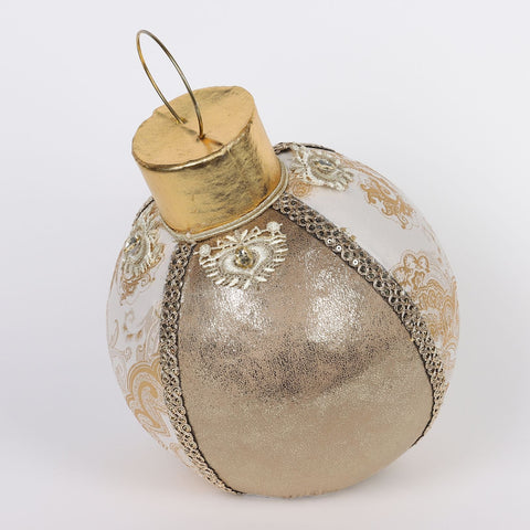 Christmas Table Top Bauble,Gold,20*20*25Cm