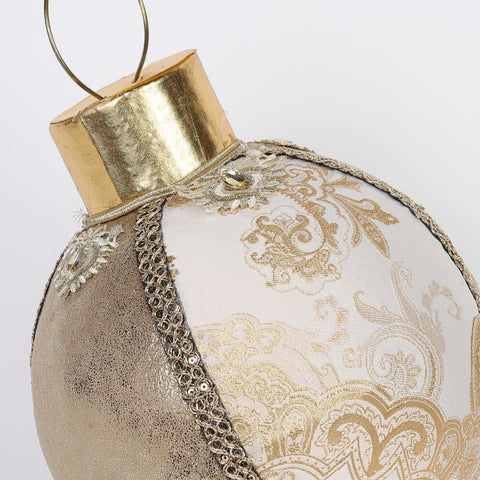 Christmas Table Top Bauble,Gold,20*20*25Cm