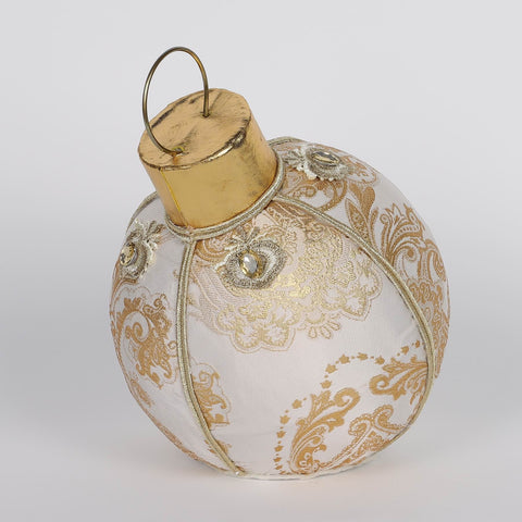 Christmas Table Top Bauble,Gold,15*15*20Cm