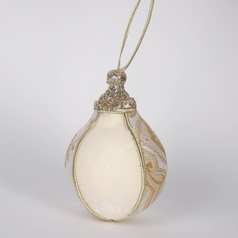 CHRISTMAS Hanging Ornament,White,10*10*14CM