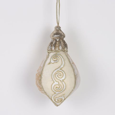 CHRISTMAS Hanging Ornament,White,12*12*21CM