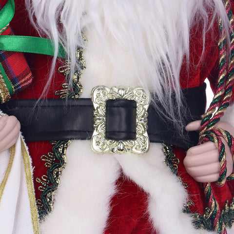 11*7.5*19.25'' CHRISTMAS STANDING SANTA DÉCOR