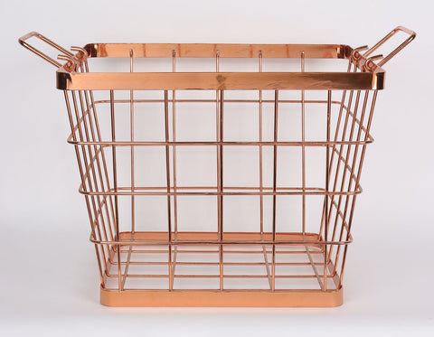 14.25''X13''X11'' Metal Storage Basket