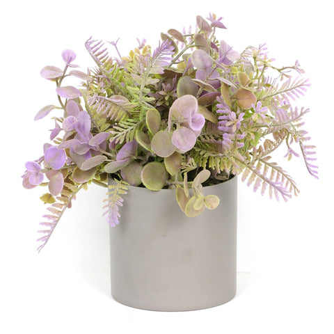4.125*9.5 In Floral Vase W/Floral Décor