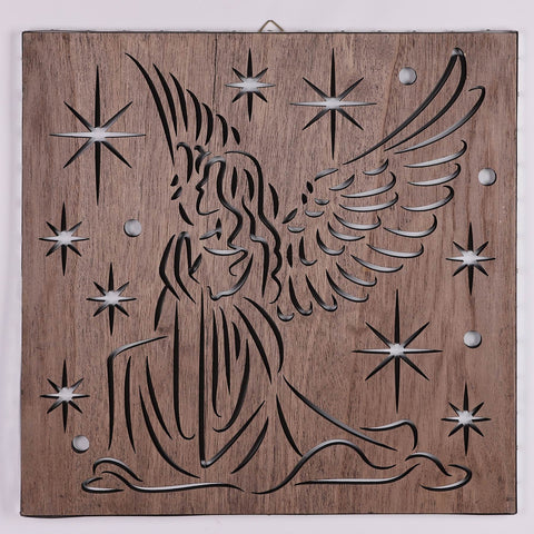 16*0.375*16'' Christmas Wall Décor