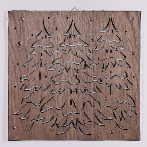 16*0.375*16'' Christmas Wall Décor