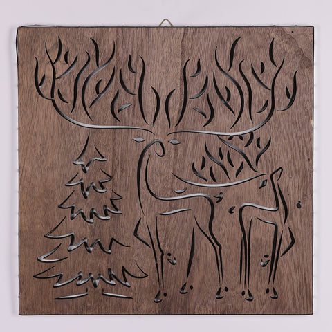 16*0.375*16'' Christmas Wall Décor