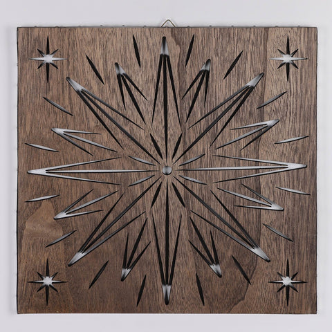 16*0.375*16'' Christmas Wall Décor