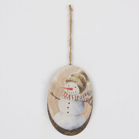 3.25X5.25In Snowman Ornament