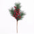 18 Inch Red Berry/Pine Pick