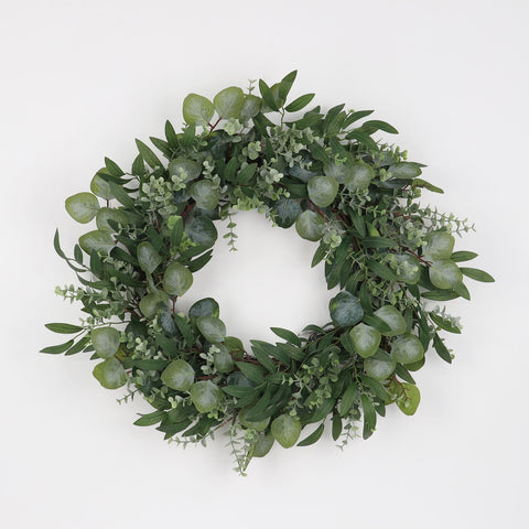 24 In Eucalyptus Wreath