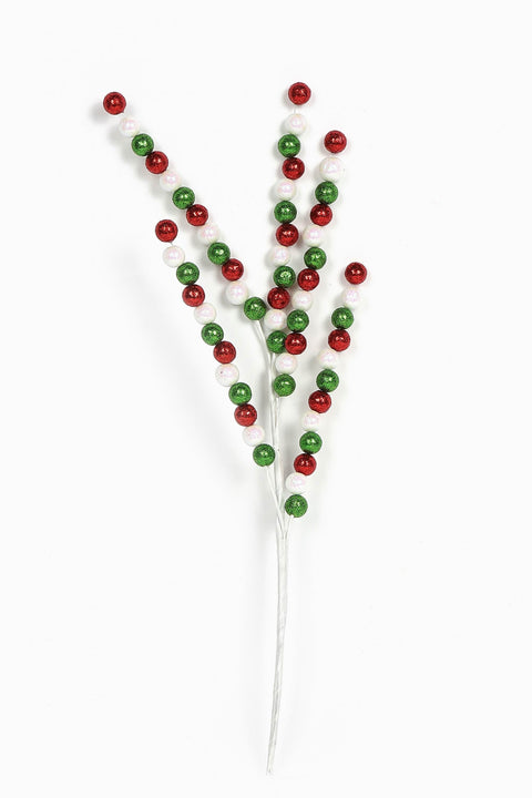 18"H  Red Green White Foam Mini Ball Pick