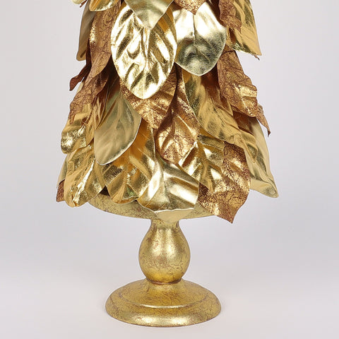 24 Inch Gold Leaves Tree Décor