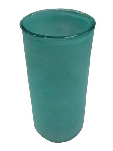 Blue Glass cup décor 14.56''H