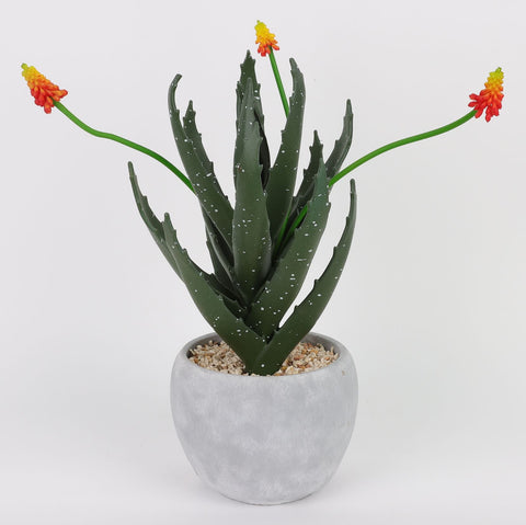 5*12.5''Greenery Succulent Arrangement Décor