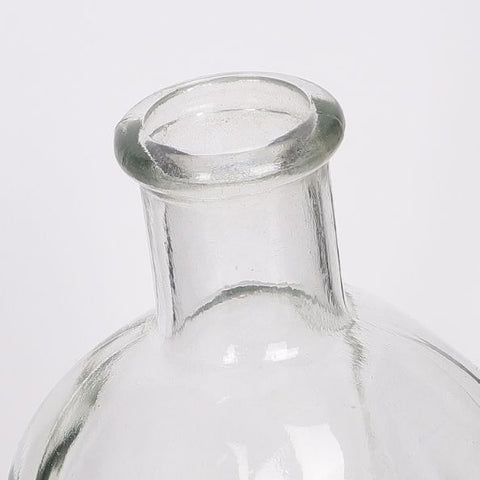 2.75*7.5''  CHRISTMAS GLASS BOTTLE DÉCOR