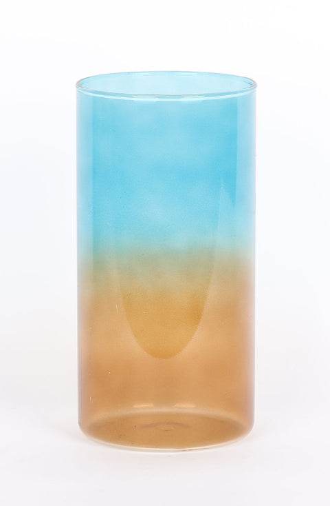 4X4X8" 
Gradient Glass Vase Decoration