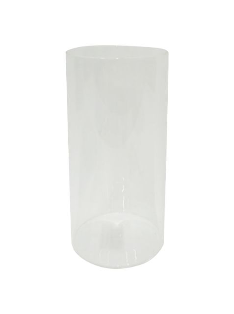 Glass cup décor 4"L x8"H