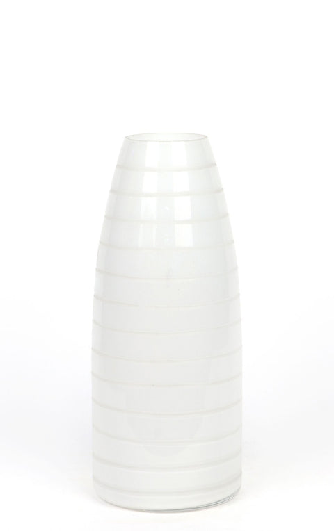 Glass Vase décor 4.5"L x10.75"H