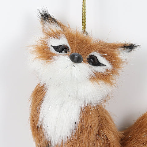2.75X1.25X2.75 Inch Fox Ornament Décor