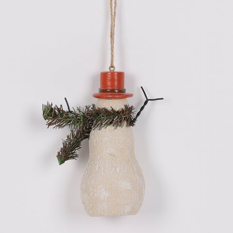 2.5''*2''*4.75In Snowman Ornament