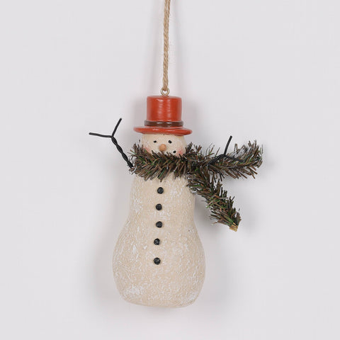 2.5''*2''*4.75In Snowman Ornament
