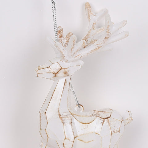 6*6*3.5In Deer Ornament
