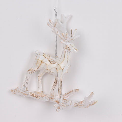 6*6*3.5In Deer Ornament
