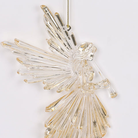 3.125X6.5In Angel Ornament