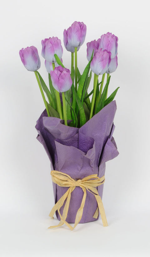 5.5*15 In Tulip Floral Table Décor