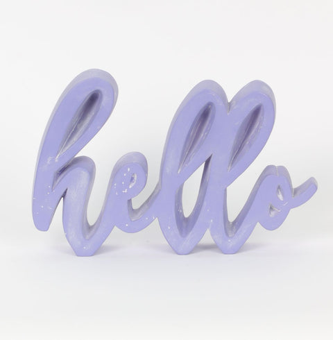 9*1.25*6 In Hello Table Décor