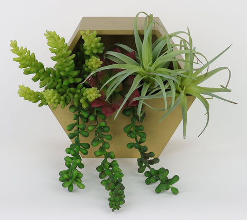 7.5*5*6.5''Greenery Succulent Arrangement Décor