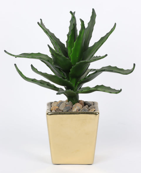 3.75*3.75*10.5''Greenery Succulent Arrangement Décor