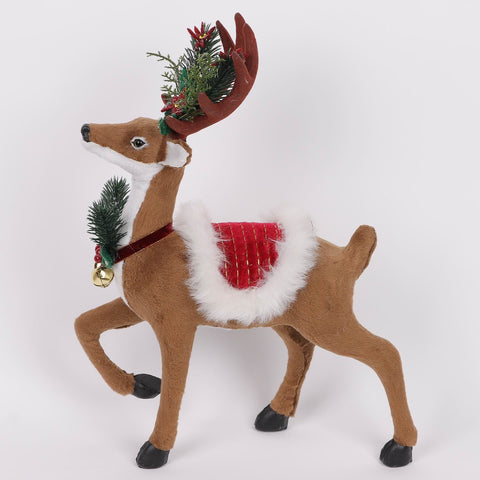 12.5*5*16.5'' CHRISTMAS DEER DÉCOR